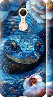 Чехол на Xiaomi Redmi 5 Blue Snake