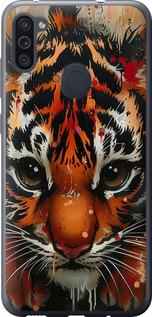 Чехол на Samsung Galaxy M11 M115F Mini tiger