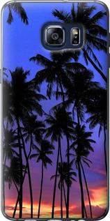 Чехол на Samsung Galaxy S6 Edge Plus G928 Пальмы
