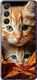 Чехол на Samsung Galaxy M54 Котики 2