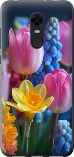 Чехол на Xiaomi Redmi 5 Plus Весенние цветы