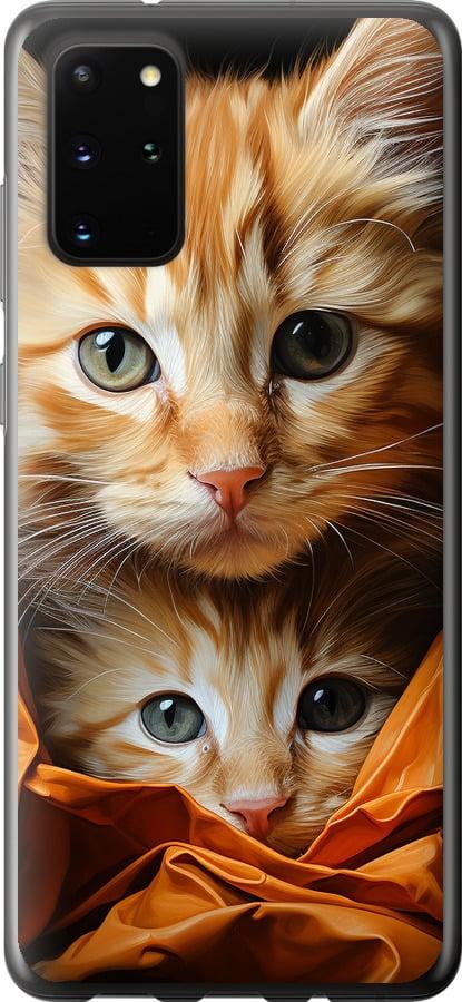 Чехол на Samsung Galaxy S20 Plus Котики 2