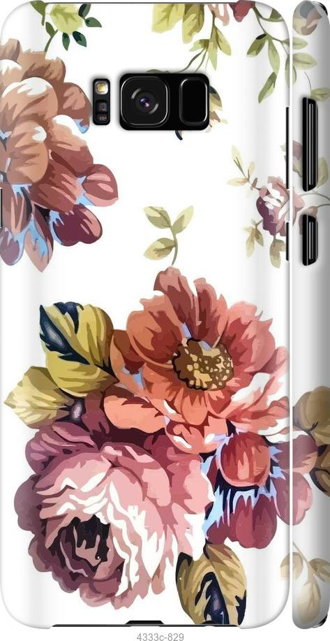 Чехол на Samsung Galaxy S8 Vintage flowers