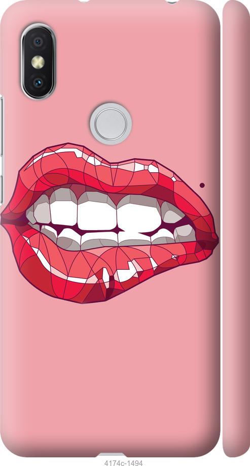 Чехол на Xiaomi Redmi S2 Sexy lips