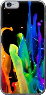 Чехол на iPhone 6s брызги краски