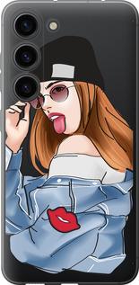 Чехол на Samsung Galaxy S23 Девушка v3