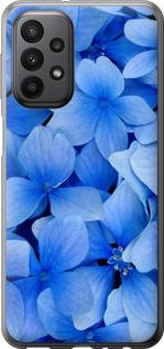 Чехол на Samsung Galaxy A23 A235F Синие цветы