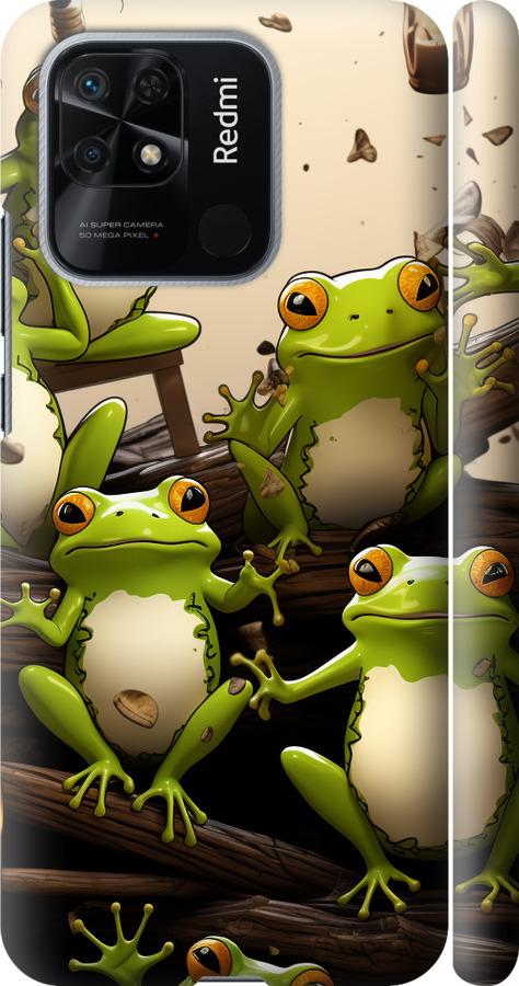 Чехол на Xiaomi Redmi 10C Жабки