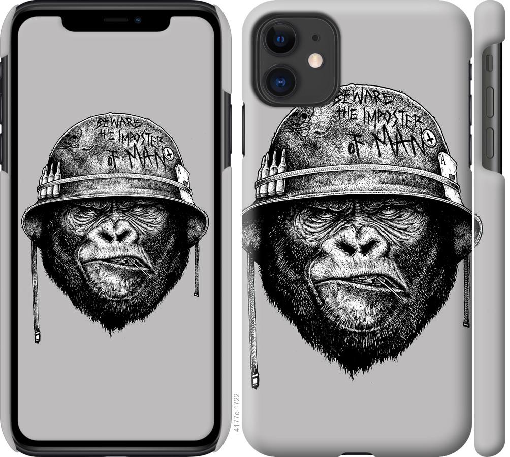 Чехол на iPhone 11 military monkey