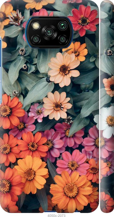 Чехол на Xiaomi Poco X3 Beauty flowers