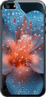 Чехол на iPhone SE Роса на цветке
