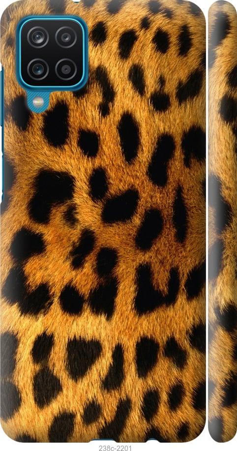 Чехол на Samsung Galaxy A12 A125F Шкура леопарда