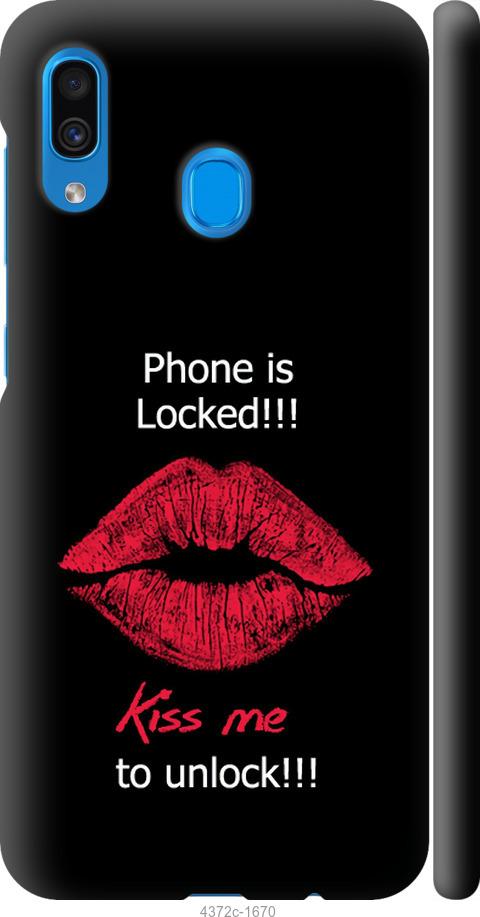Чехол на Samsung Galaxy A30 2019 A305F Разблокируй-поцелуй