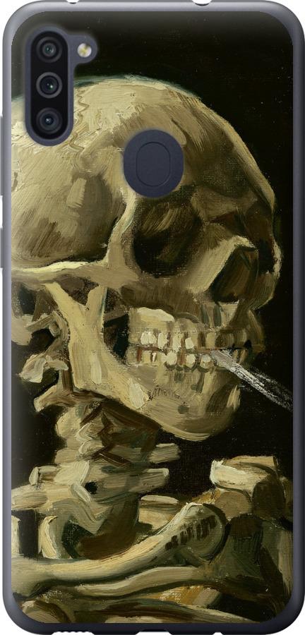 Чехол на Samsung Galaxy M11 M115F Винсент Ван Гог. Череп