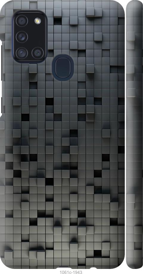 Чехол на Samsung Galaxy A21s A217F Кубики