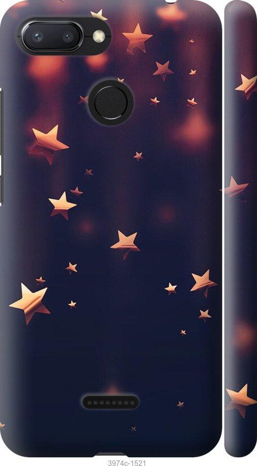 Чехол на Xiaomi Redmi 6 Падающие звезды