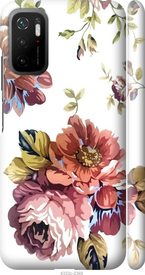 Чехол на Xiaomi Poco M3 Pro Vintage flowers