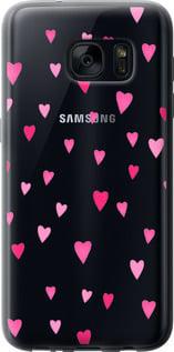 Чехол на Samsung Galaxy S7 G930F Сердечки 2