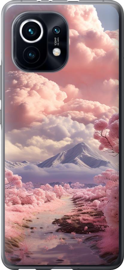 Чехол на Xiaomi Mi 11 Розовые облака