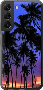Чехол на Samsung Galaxy S22 Пальмы