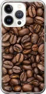 Чехол на iPhone 13 Pro Зёрна кофе
