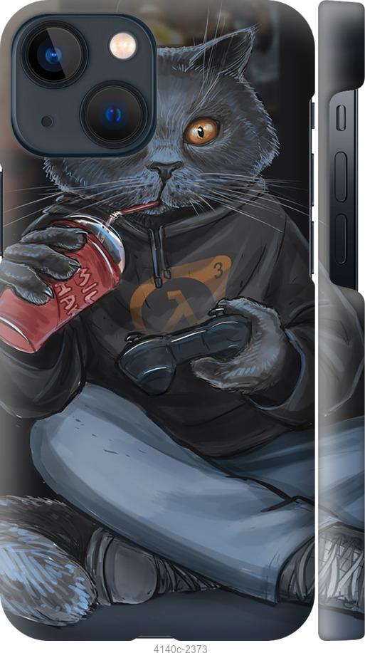 Чехол на iPhone 13 Mini gamer cat