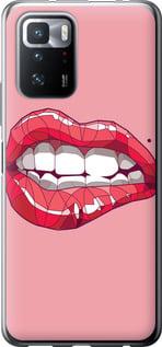 Чехол на Xiaomi Redmi Note 10 Pro 5G Sexy lips