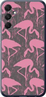 Чехол на Samsung Galaxy M34 5G Vintage-Flamingos