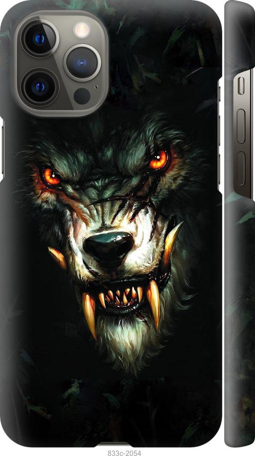 Чехол на iPhone 12 Pro Max Дьявольский волк