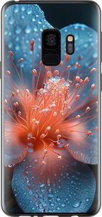 Чехол на Samsung Galaxy S9 Роса на цветке