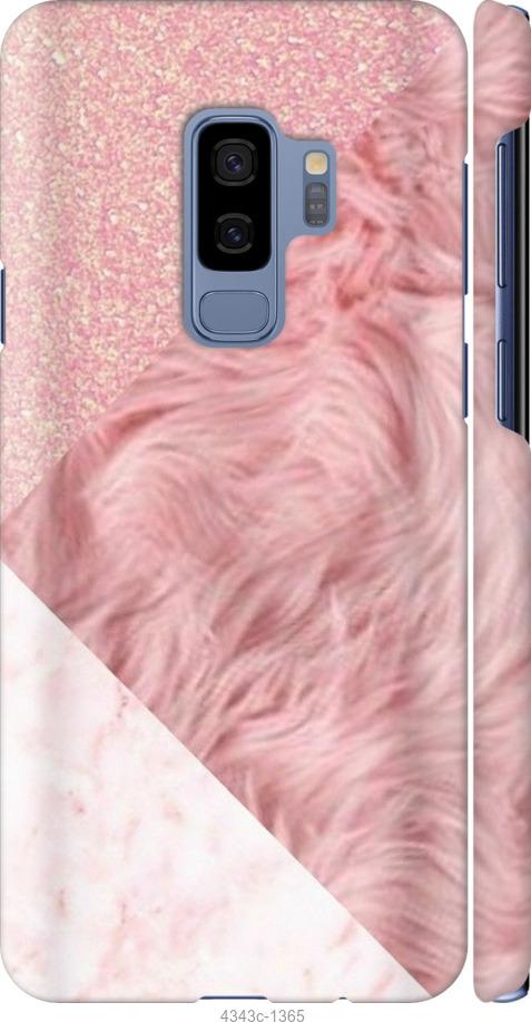 Чехол на Samsung Galaxy S9 Plus Розовые текстуры