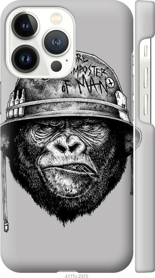 Чехол на iPhone 13 Pro military monkey