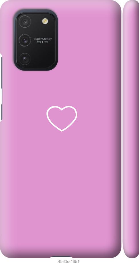 Чехол на Samsung Galaxy S10 Lite 2020 Сердце 2