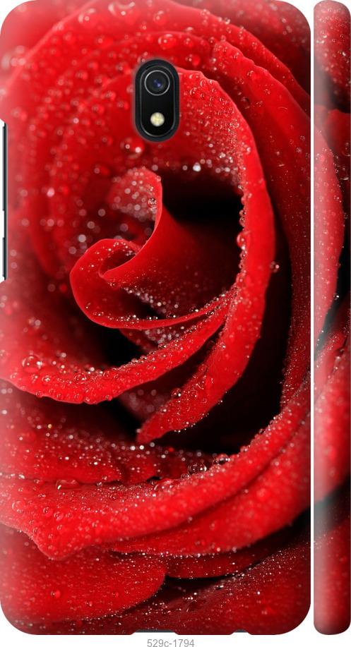 Чехол на Xiaomi Redmi 8A Красная роза