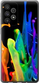 Чехол на Samsung Galaxy A73 A736B брызги краски