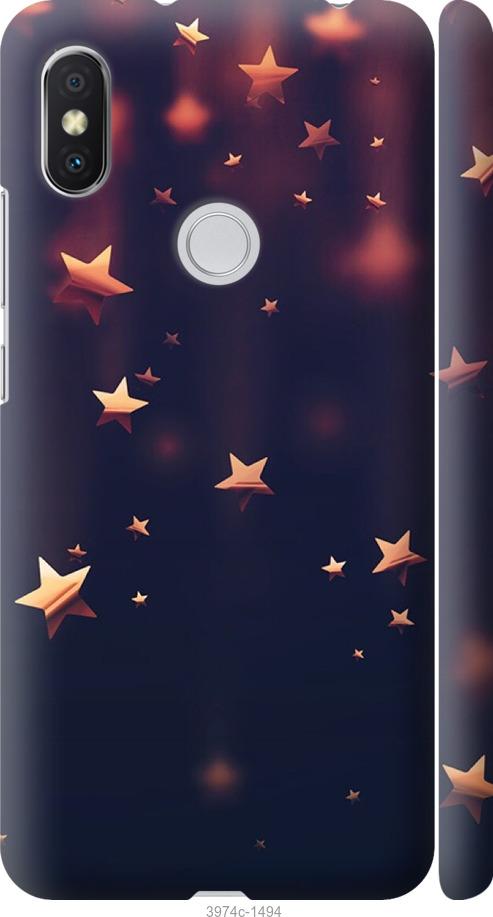Чехол на Xiaomi Redmi S2 Падающие звезды
