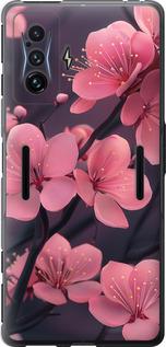 Чехол на Xiaomi Poco F4 GT Пурпурная сакура