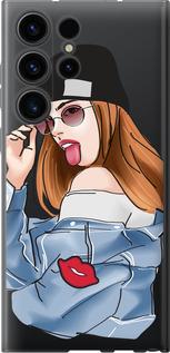 Чехол на Samsung Galaxy S23 Ultra Девушка v3