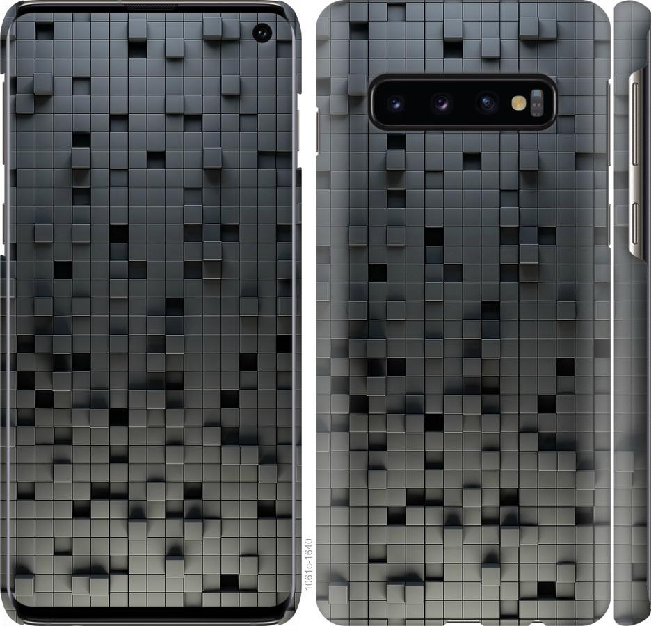 Чехол на Samsung Galaxy S10 Кубики