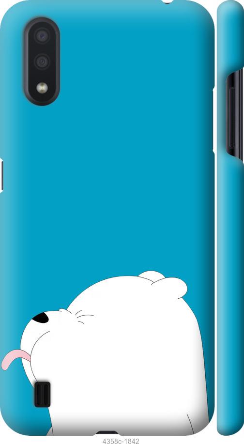 Чехол на Samsung Galaxy A01 A015F Мишка 1
