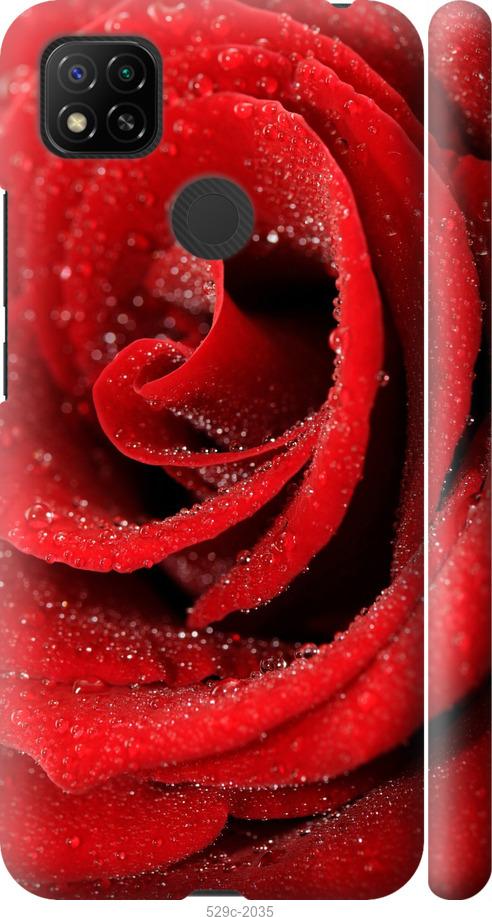 Чехол на Xiaomi Redmi 9C Красная роза