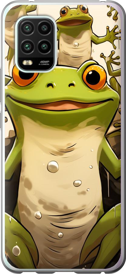 Чехол на Xiaomi Mi 10 Lite Веселая жаба