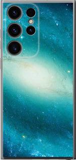 Чехол на Samsung Galaxy S24 Ultra Голубая галактика