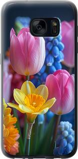 Чехол на Samsung Galaxy S7 G930F Весенние цветы