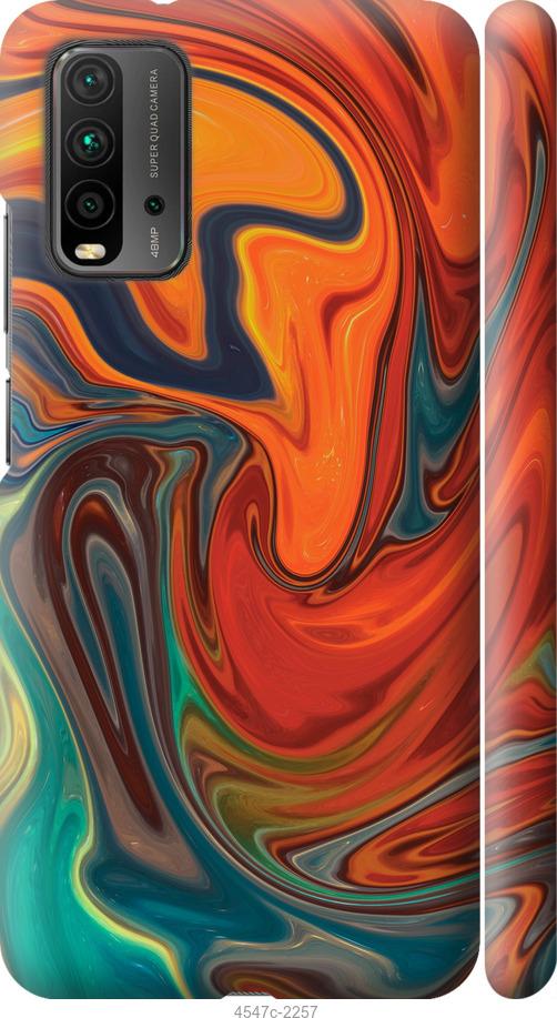 Чехол на Xiaomi Redmi 9T Абстрактный фон