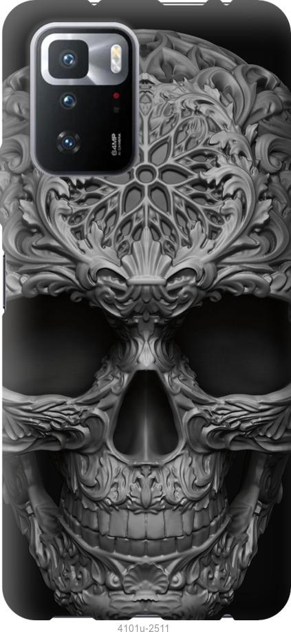 Чехол на Xiaomi Poco X3 GT skull-ornament