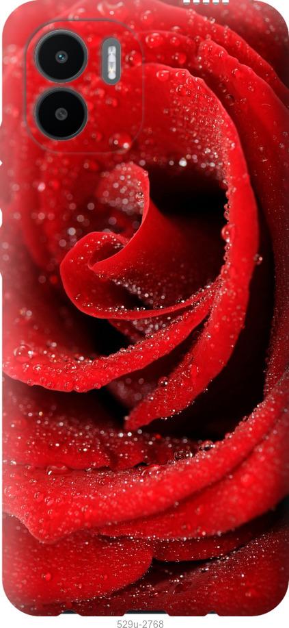 Чехол на Xiaomi Redmi A1 Красная роза