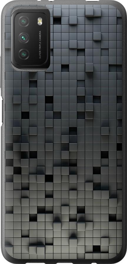 Чехол на Xiaomi Poco M3 Кубики