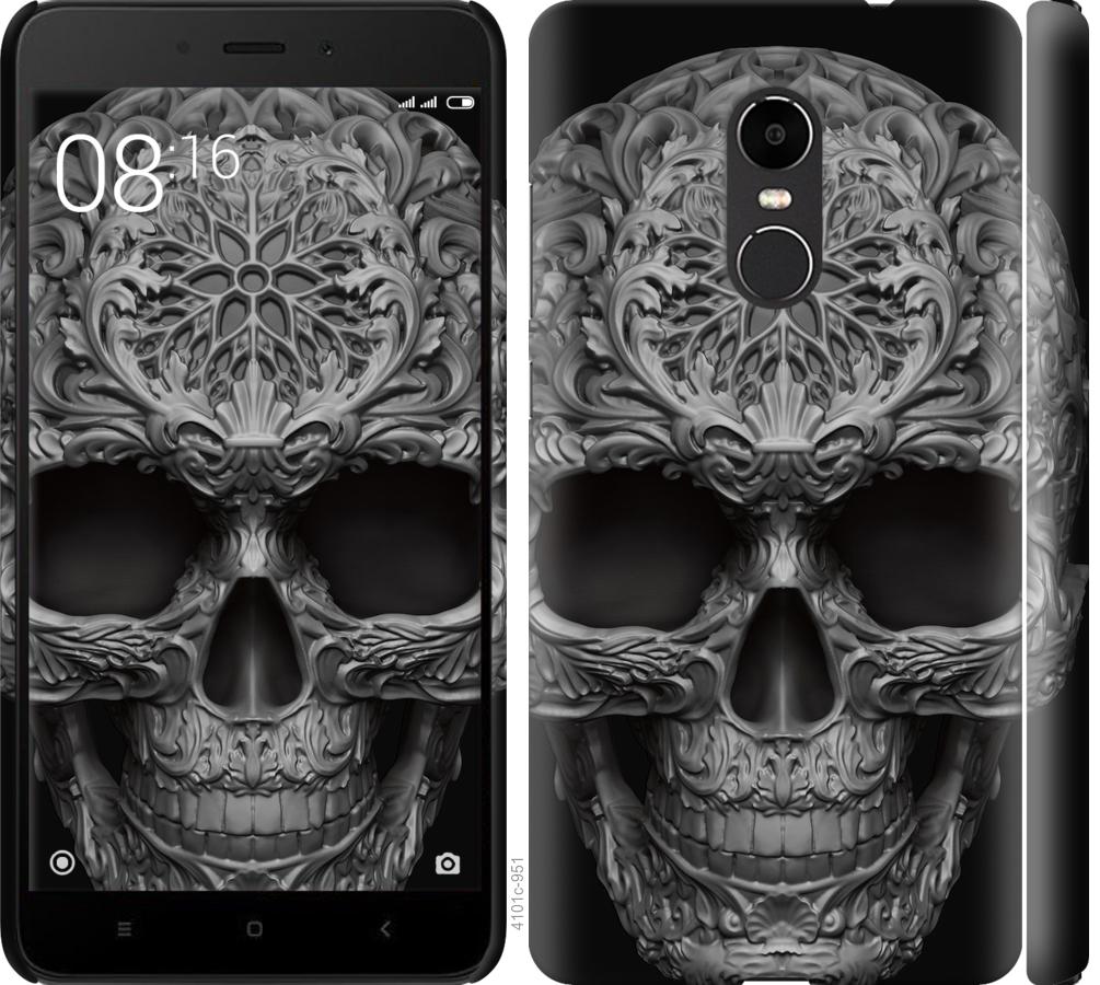 Чехол на Xiaomi Redmi Note 4X skull-ornament