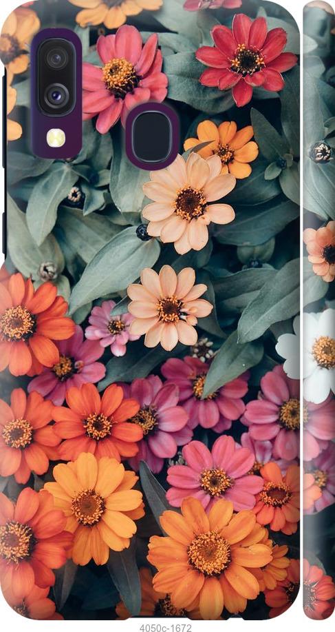 Чехол на Samsung Galaxy A40 2019 A405F Beauty flowers